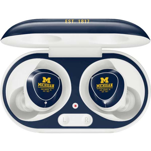 University of Michigan Ann Arbor Est 1817 Galaxy Buds Plus Skin
